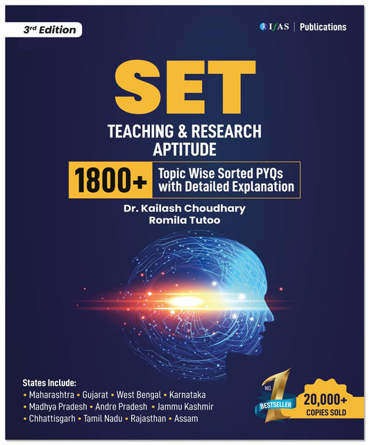 SET Paper 1 Teaching and Research Aptitude Book 2026